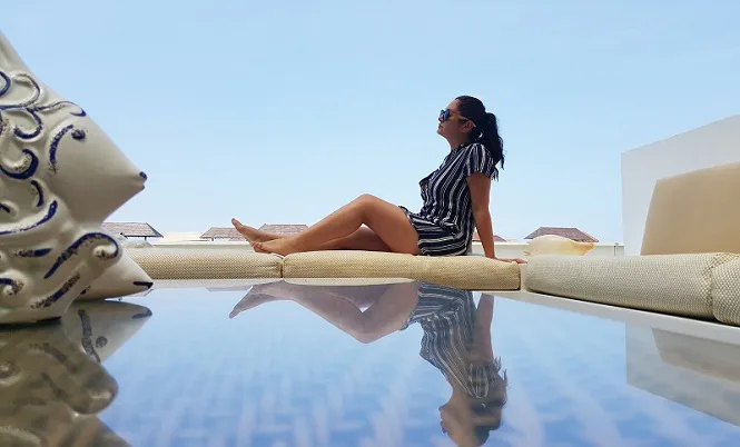 playa, verano, look post