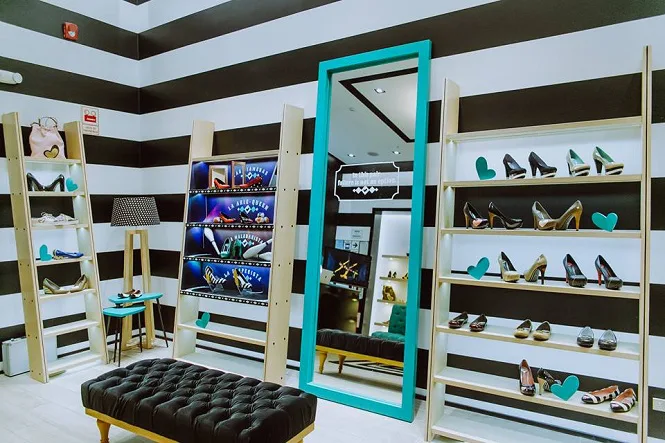 tienda de zapatos 