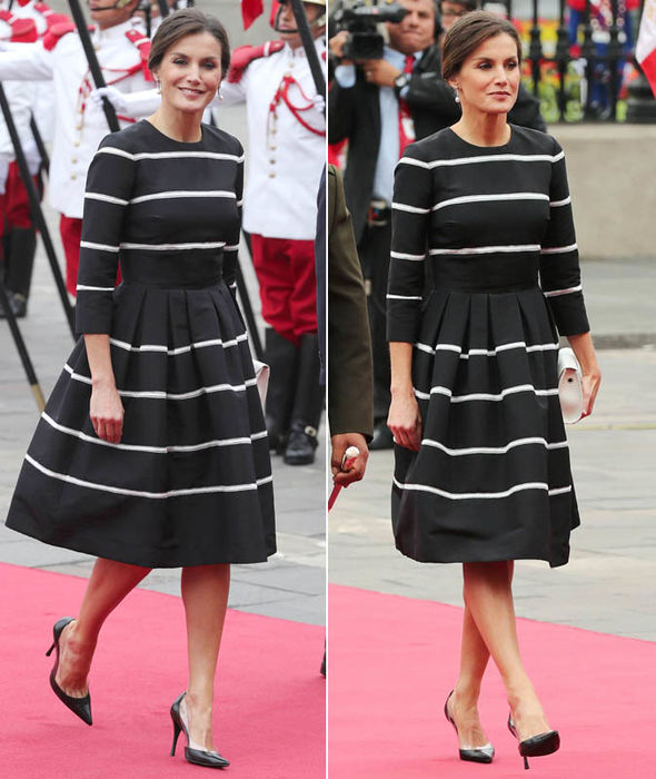 Queen-Letizia-pictures-outfit-striped-dress-Lima-Peru-1597779.jpg